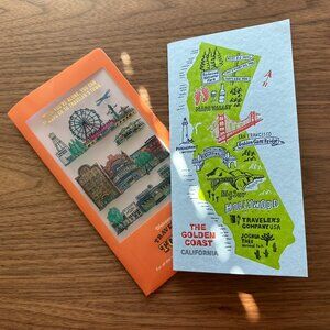 Limited Edition Travelers Company Gold Coast Notebook Refill & Folder Bundle